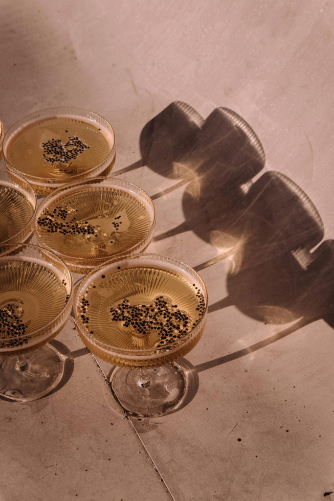 Champagne glasses