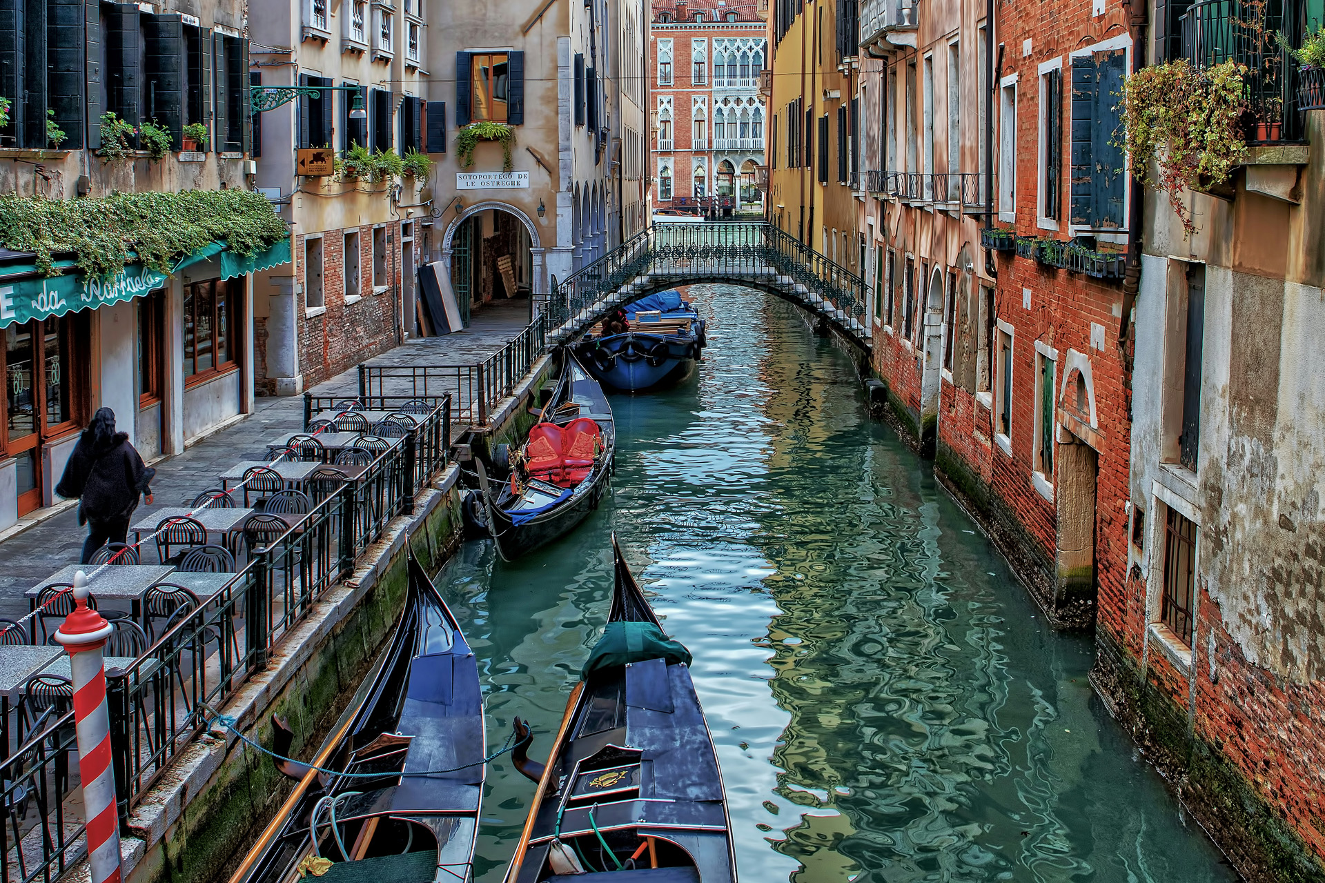 A canal in Venice