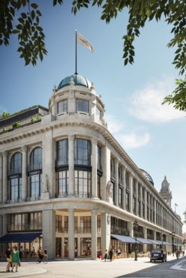 Exterior of The Whiteley, London