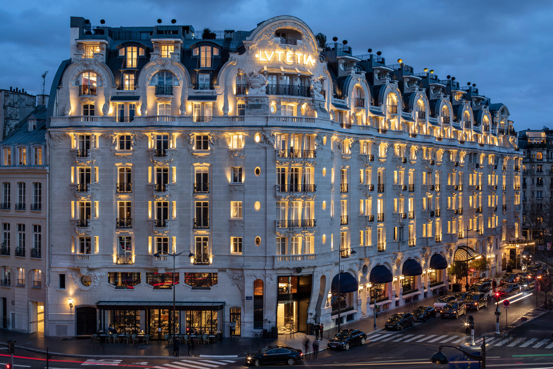 Exterior of Hotel Lutetia