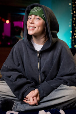 In July 2024, singer-songwriter Billie Eilish appeared on CBeebies Bedtime Stories reading The Moose Belongs To Me by Oliver Jeffers
