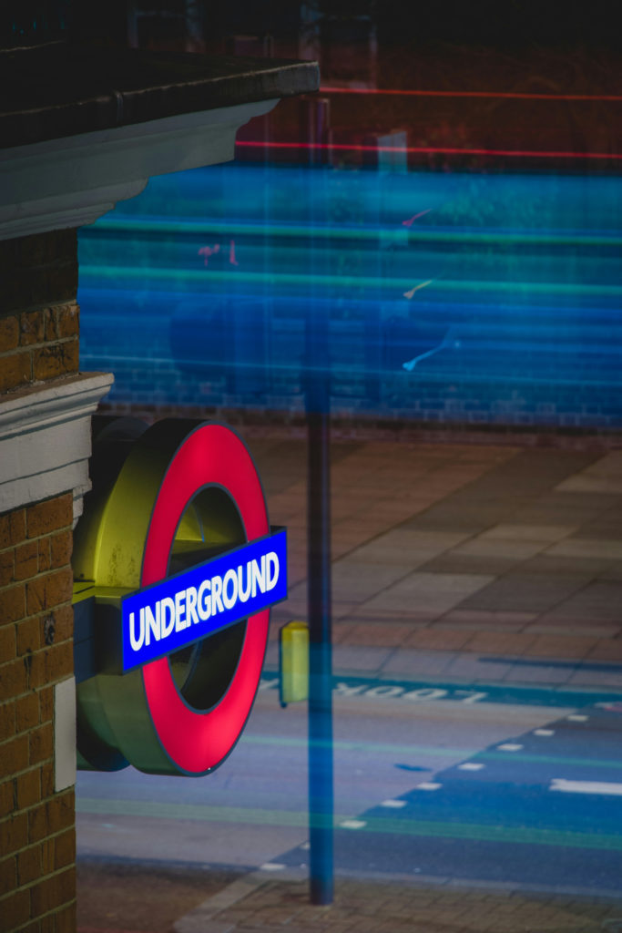 London Underground sign | London Underground Studio