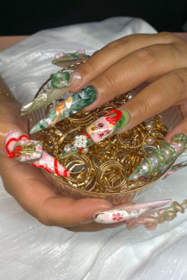 Lunar New Year nails