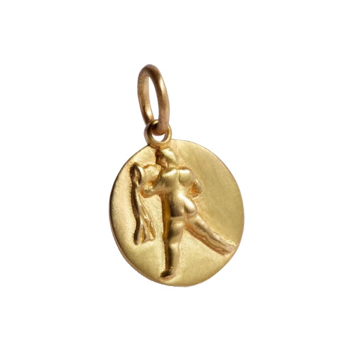 Gold pendant | Aquarius jewellery