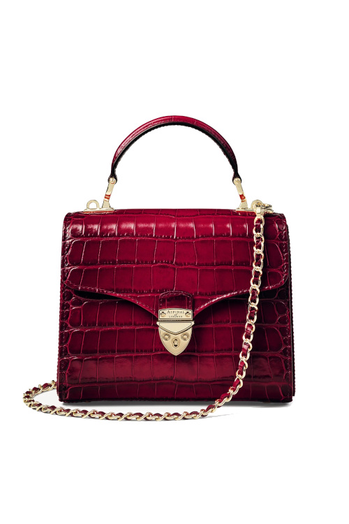 Red handbag