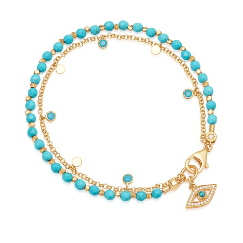 Evil eye pendant | Aquarius jewellery