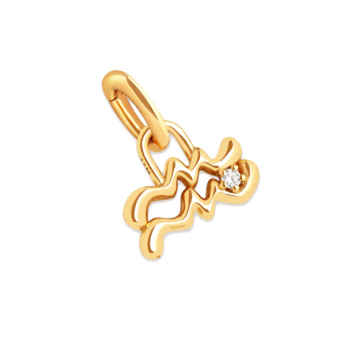 Aquarius jewellery pendant