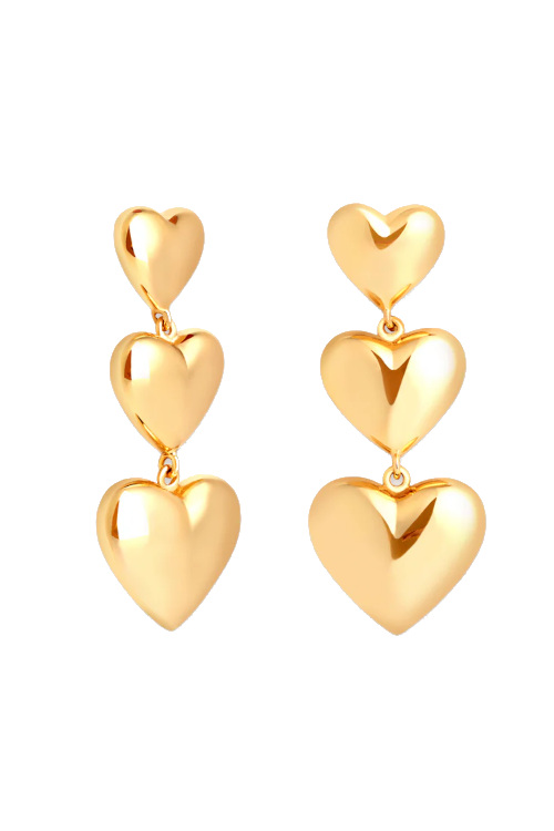 Heart earrings