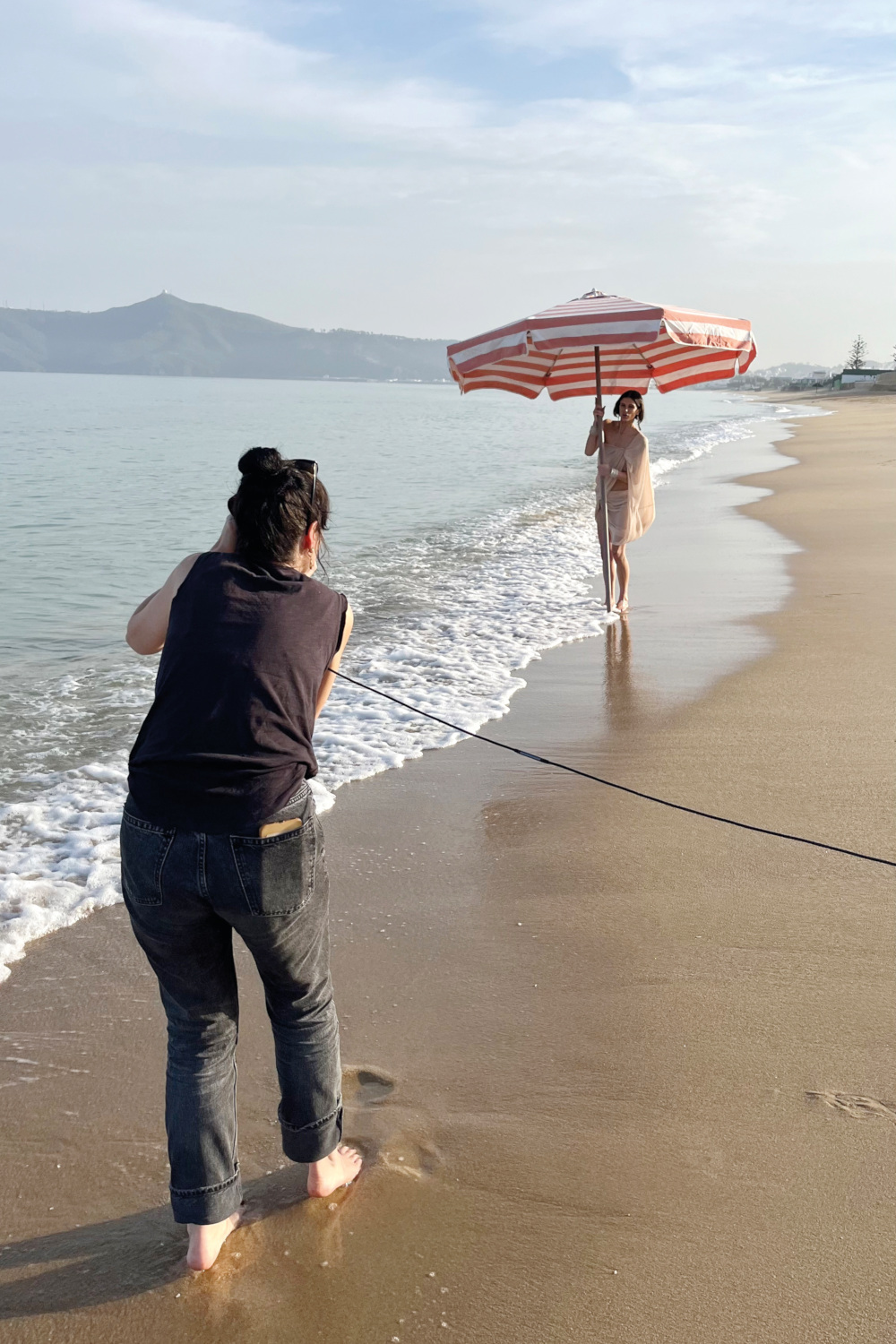 BTS on the C&TH January/February 25 cover shoot