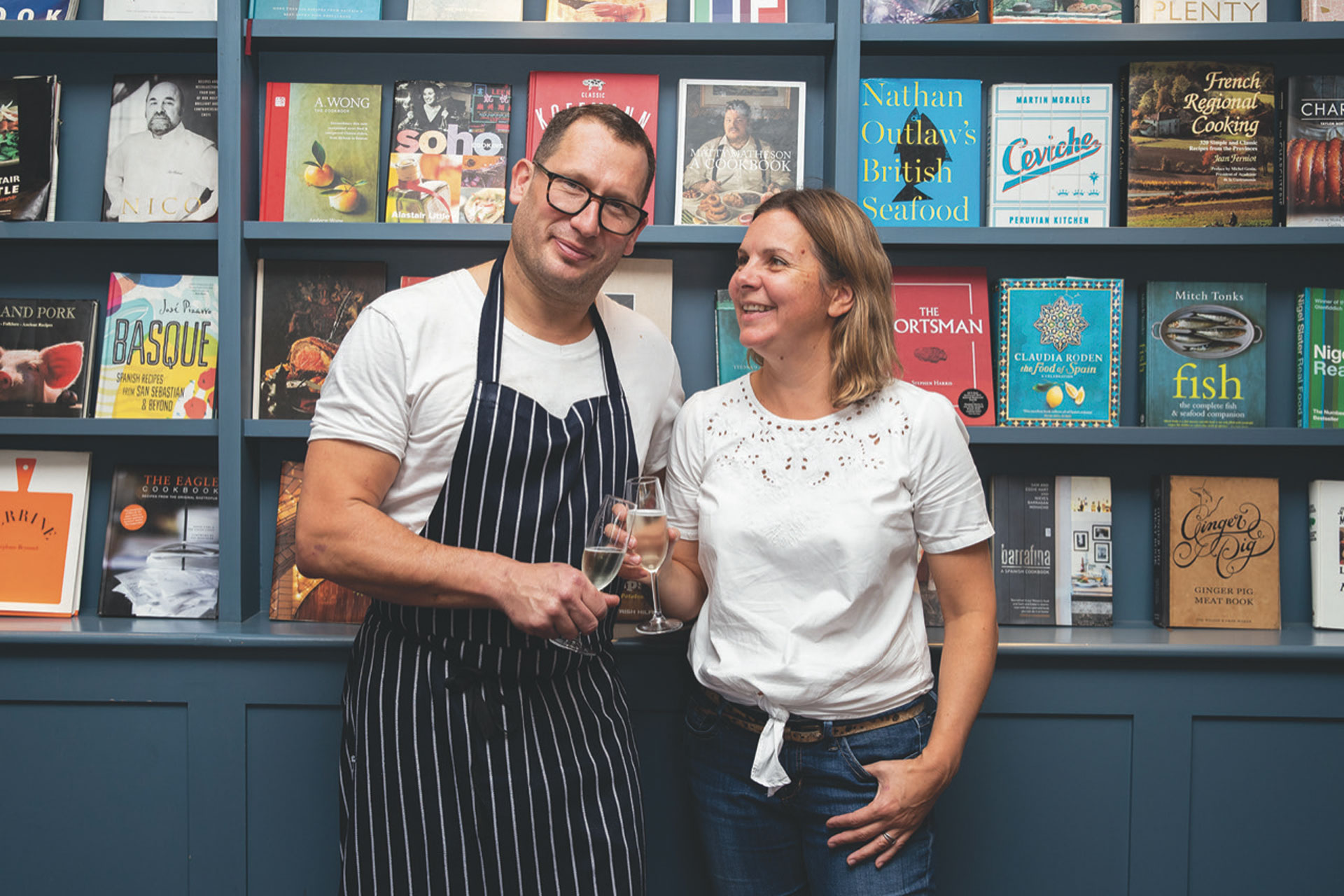 James (left) and Bianca (right) Rix, from the Fox and Hounds
