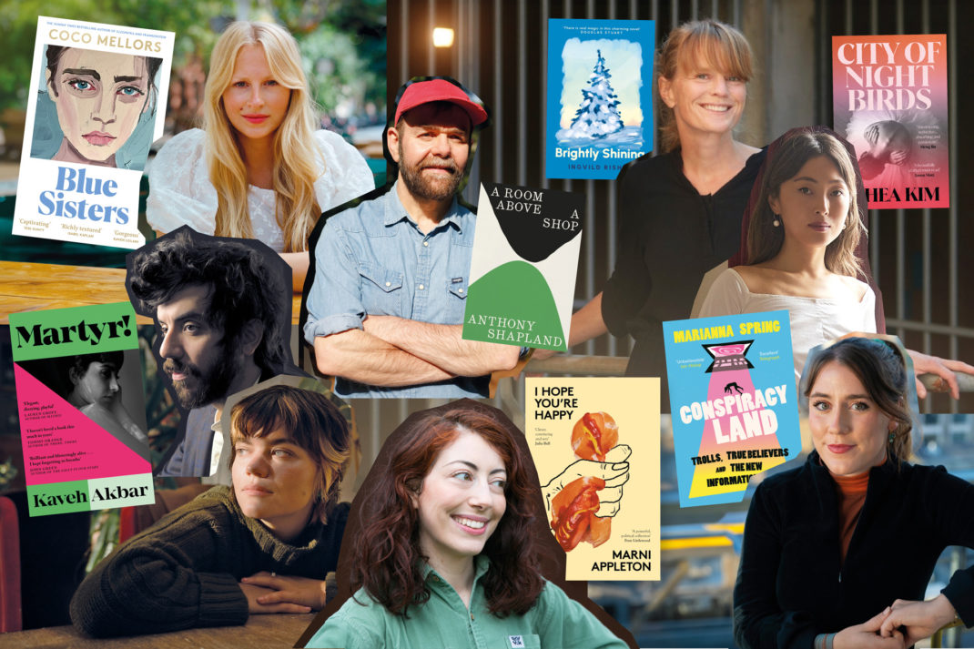 All of the new authors and their books