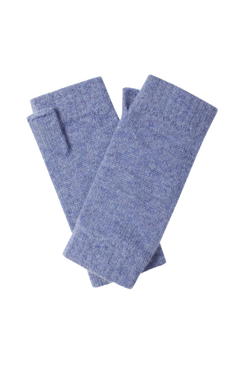 Grey wrist warmers
