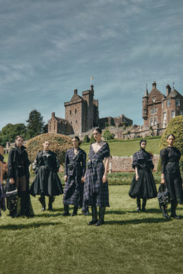 Dior show at Drummond Castle