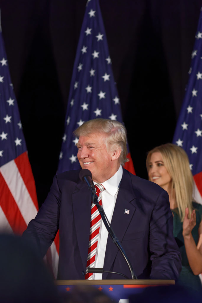 Donald Trump in 2016