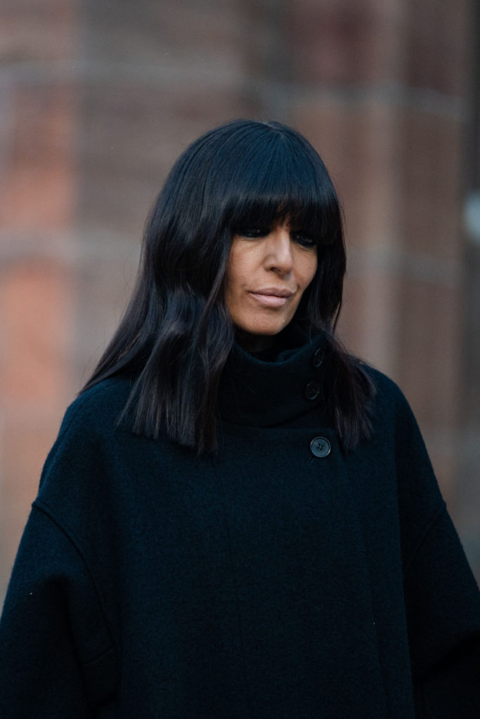 Claudia Winkleman in Traitors outfit