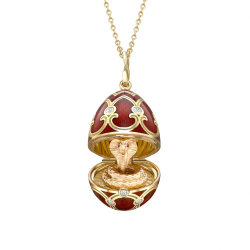 Red Faberge egg