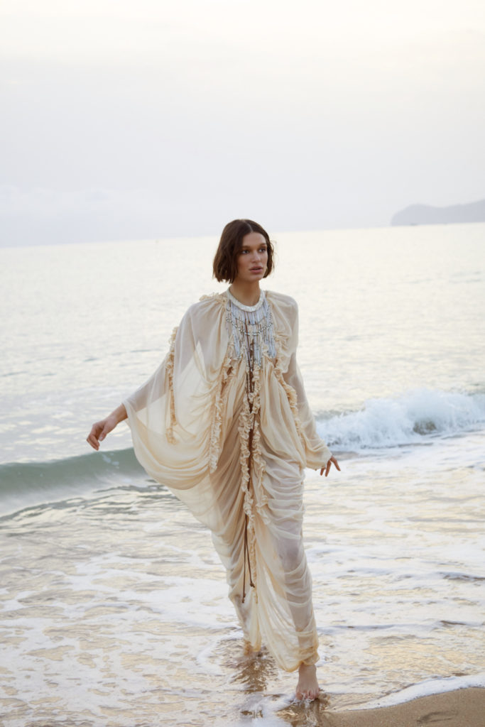 Woman on the beach