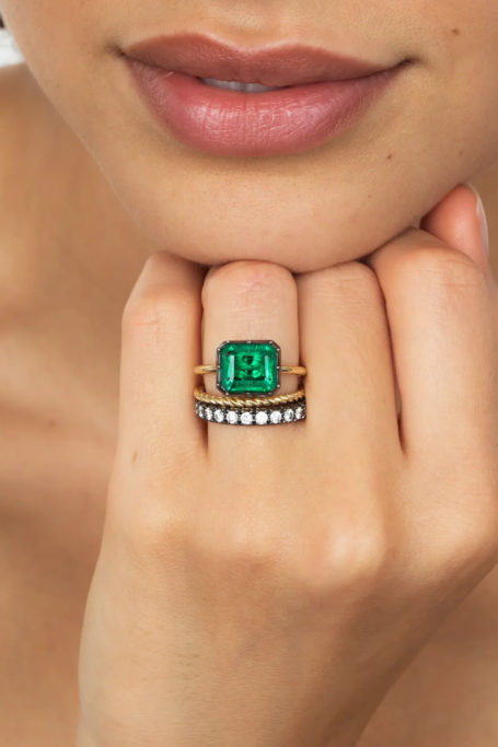 Hand wearing jewellery