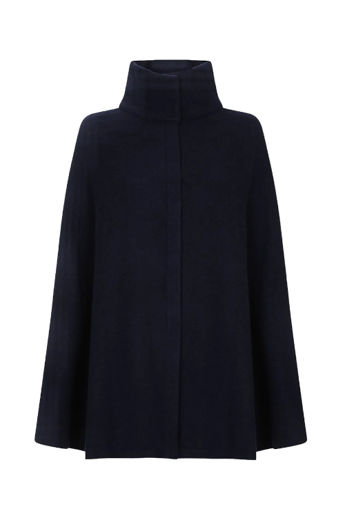Black poncho | Claudia Winkleman Traitors Outfit