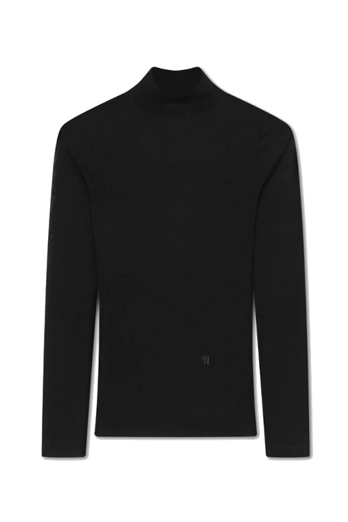 Black turtleneck