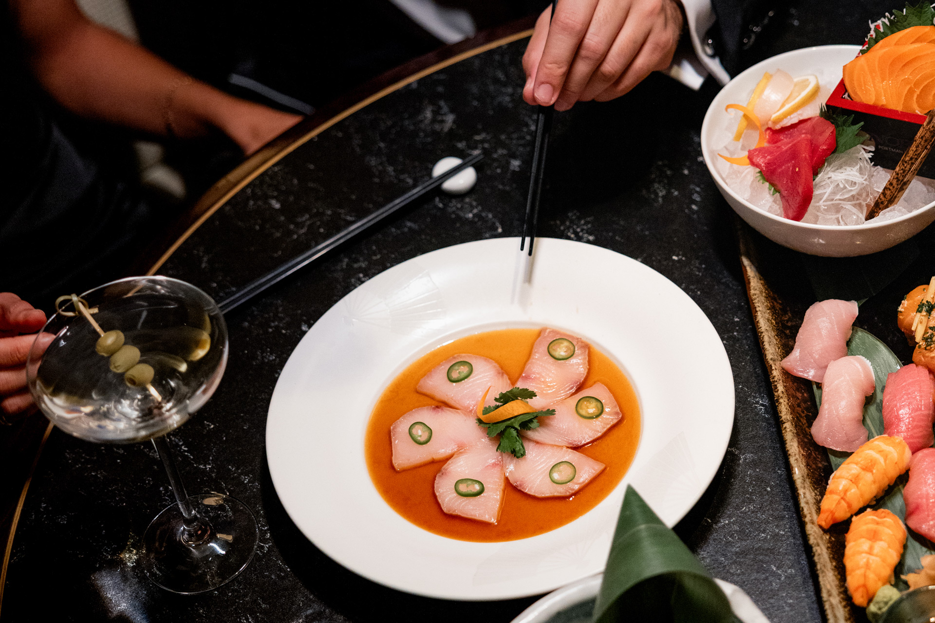 Sushi at Nobu