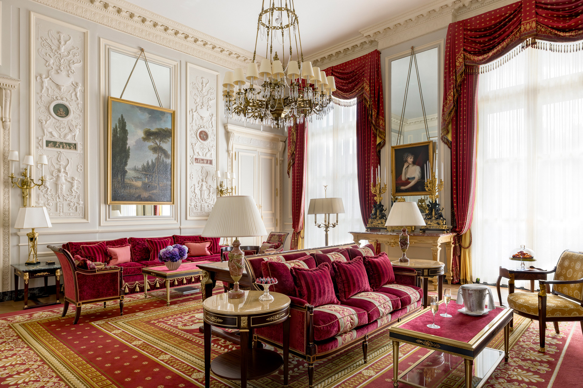 Suite at Ritz Paris