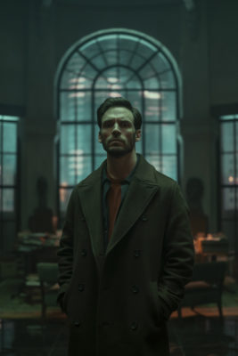 Sam Claflin as Joel Lazarus in Harlan Coben’s Lazarus