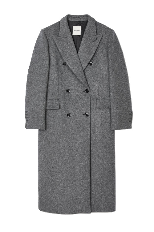 Grey coat | claudia winkleman traitors outfit
