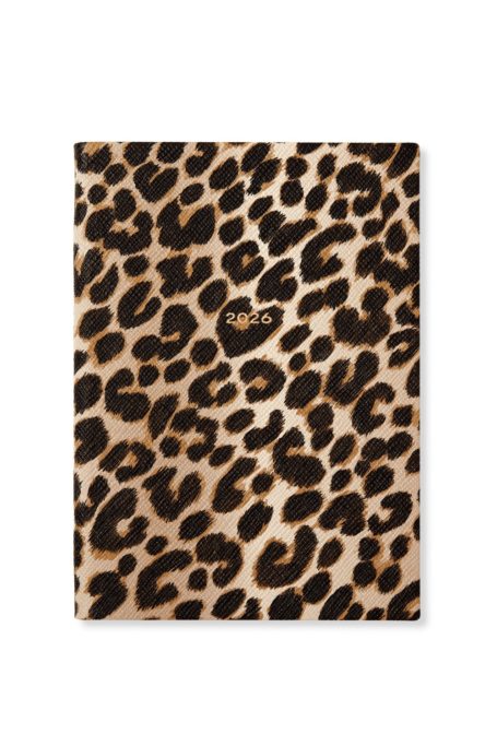 leopard print 2026 diary