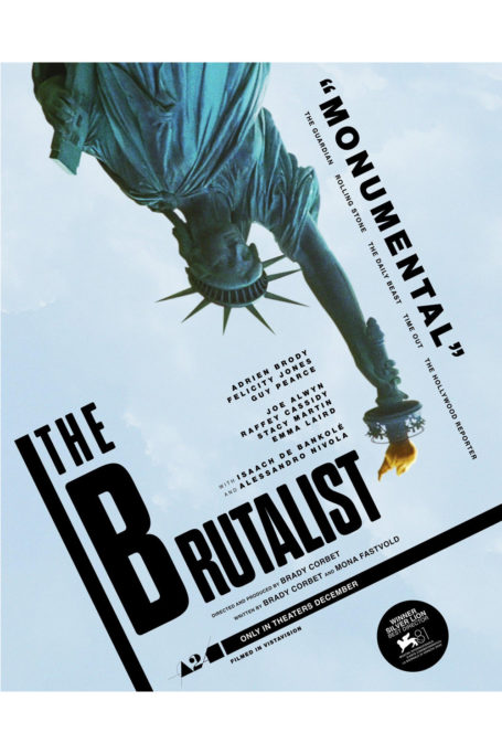 The Brutalist film poster