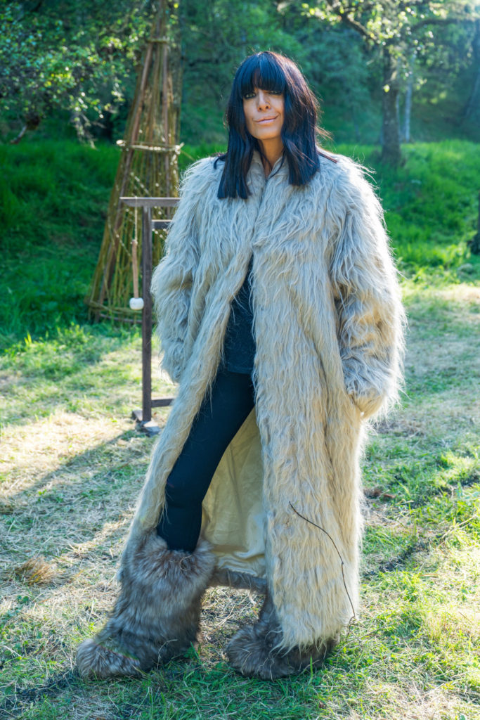 Claudia Winkleman in The Traitors outfit