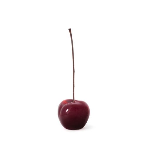 Glazed cherry sculpture