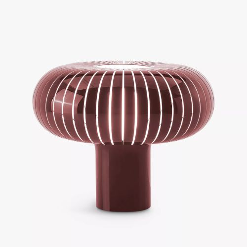 Red mushroom lamp