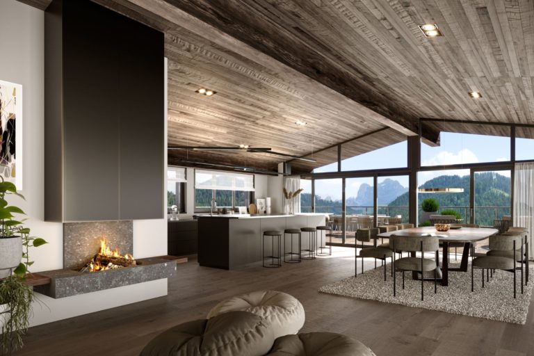 Look Inside… A €3.3M Penthouse In The Dolomites