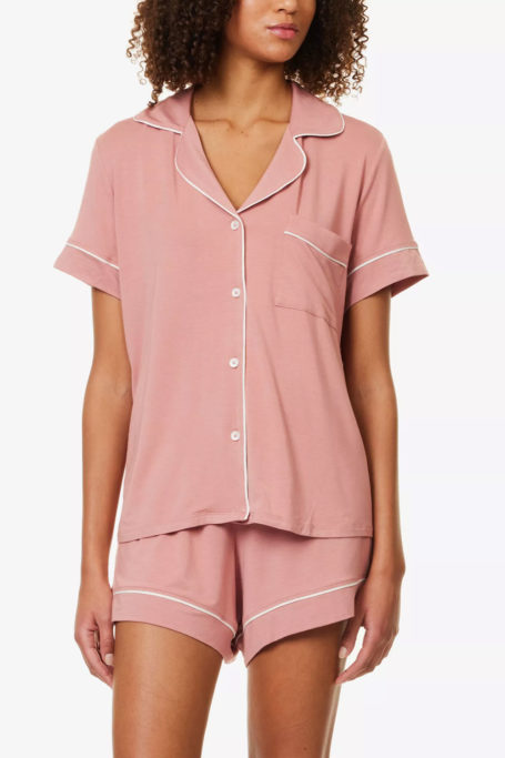 Eberjey Gisele Short stretch-jersey pyjama set