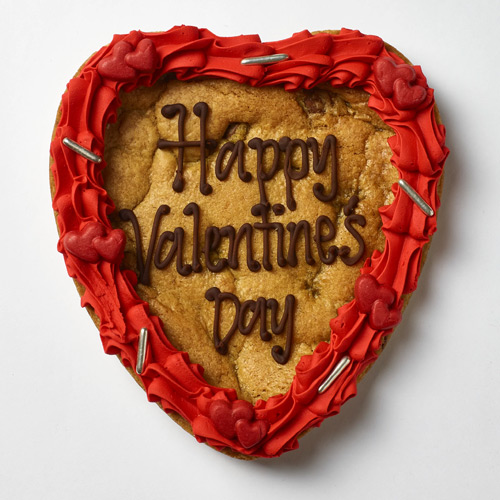 Heart-shaped cookie
