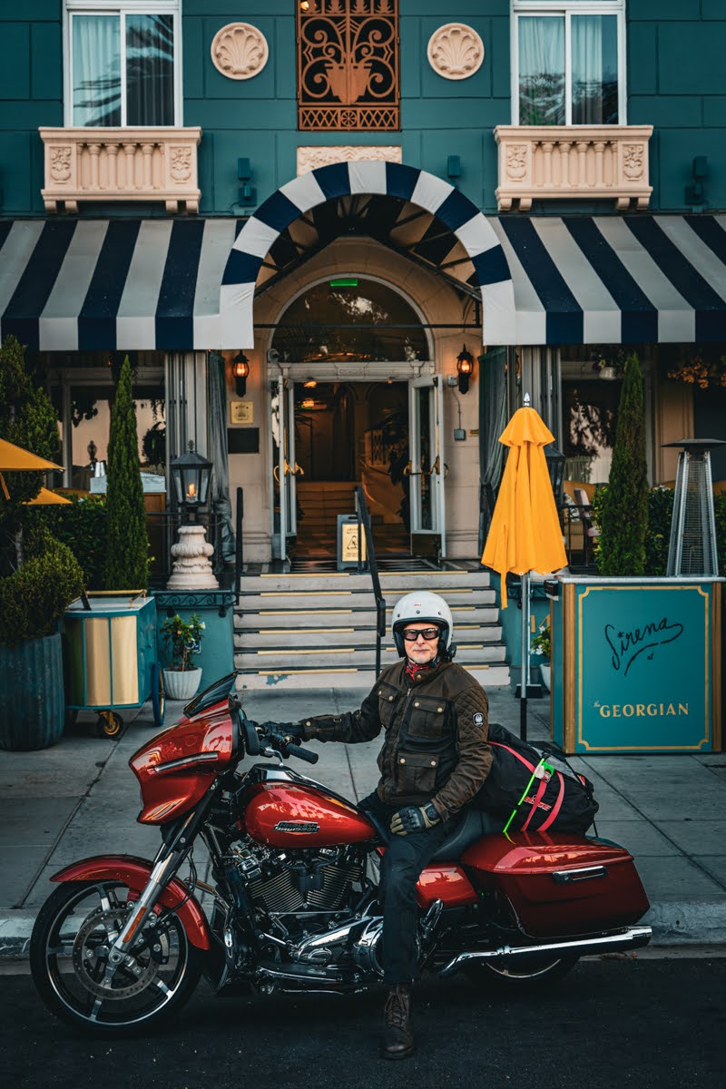 Jeremy on the bike