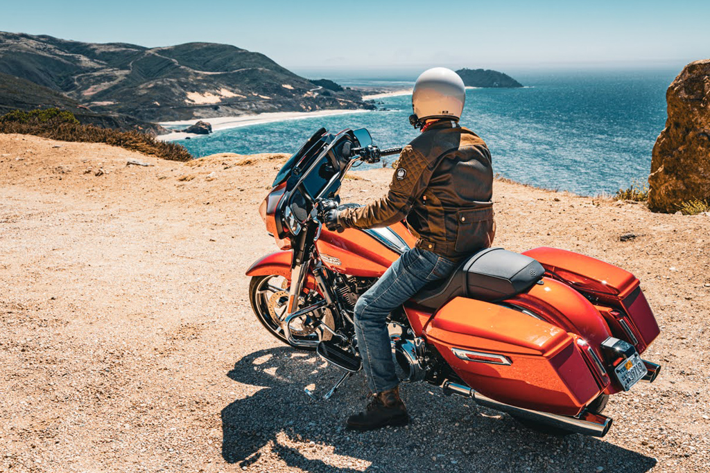 The bike by the sea