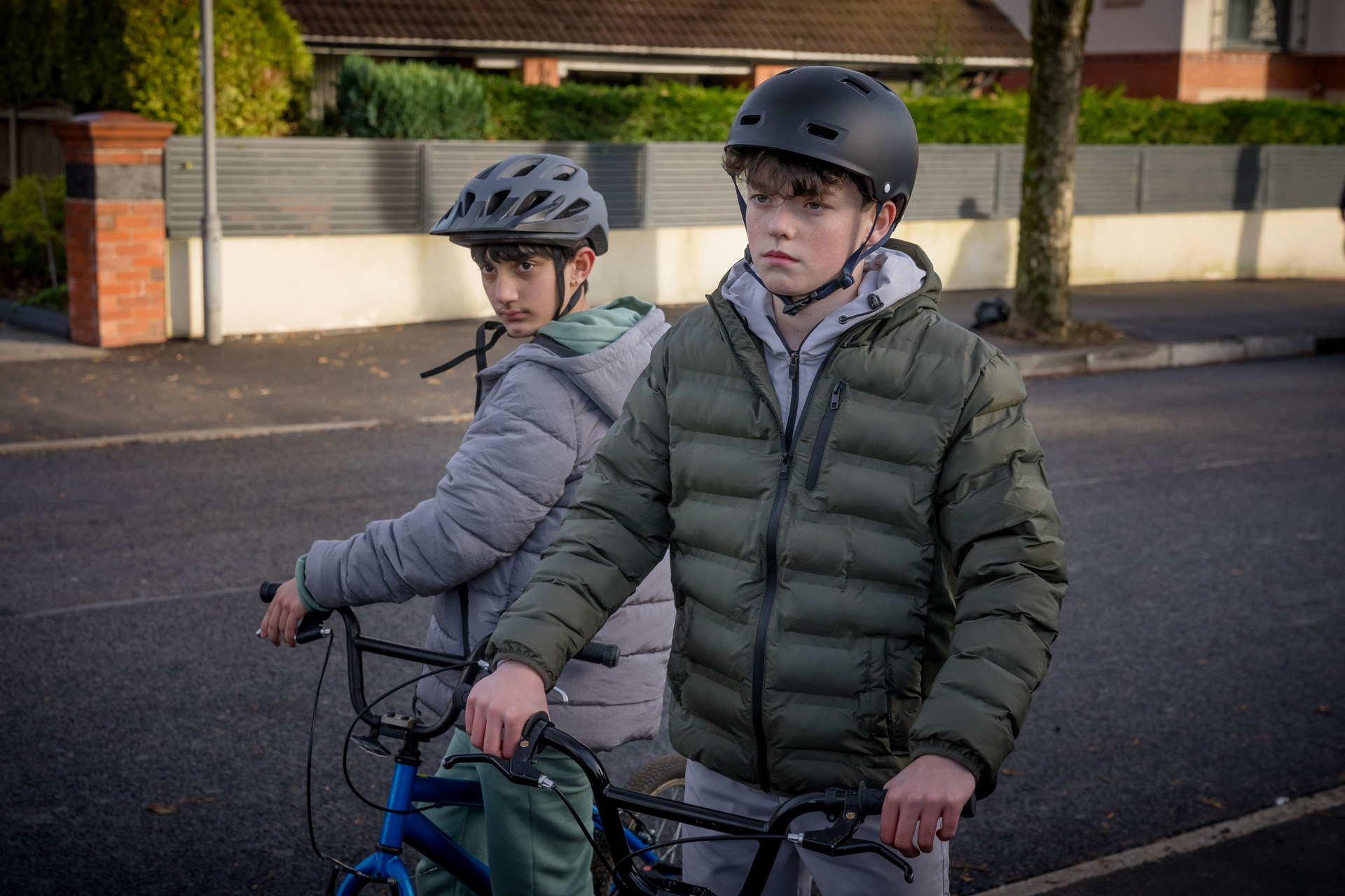Ziggy (KAI ASSI) & Callum (OWEN COOPER) in Film Club