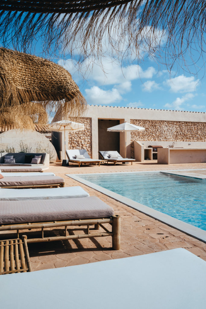 Swimming pool in Menorca
