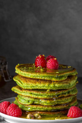 Matcha pancakes