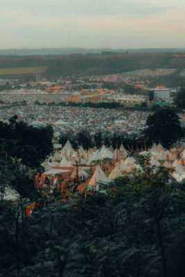 Glastonbury from above