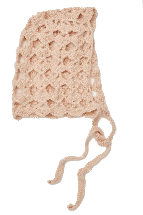 Crochet bonnet