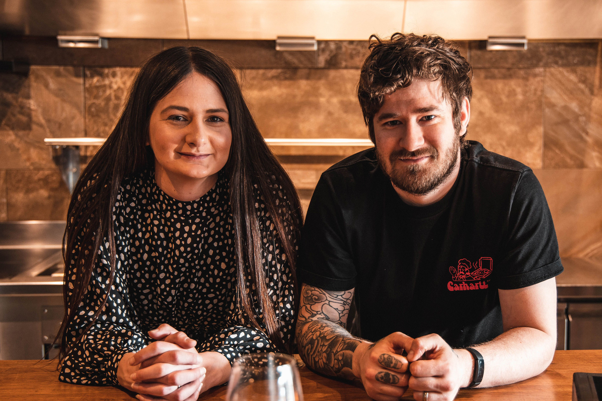 Luke French and Stacey Sherwood-French