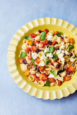 Jamie Oliver's feta tomato pasta