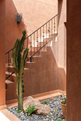 Kasbah Tamadot villa courtyard