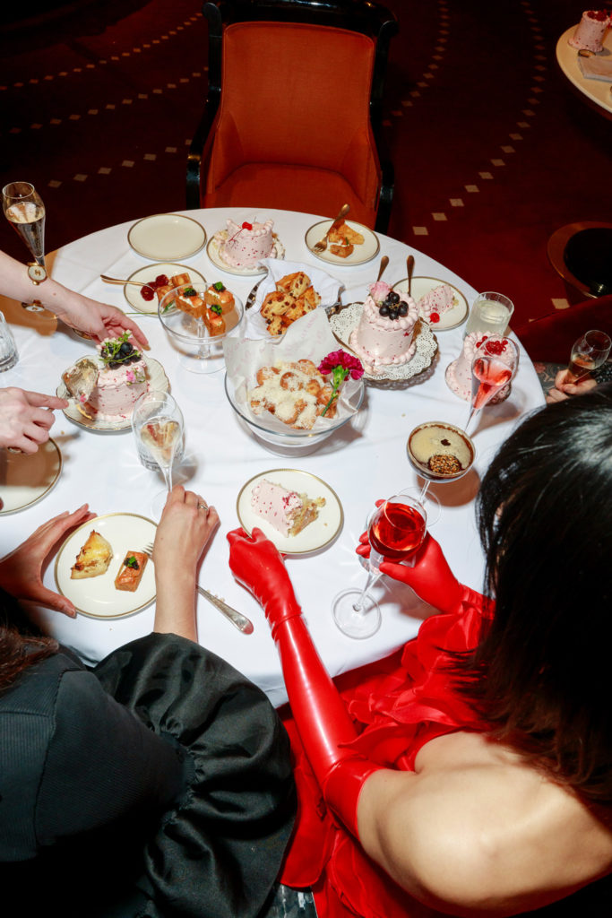 Afternoon tea spread