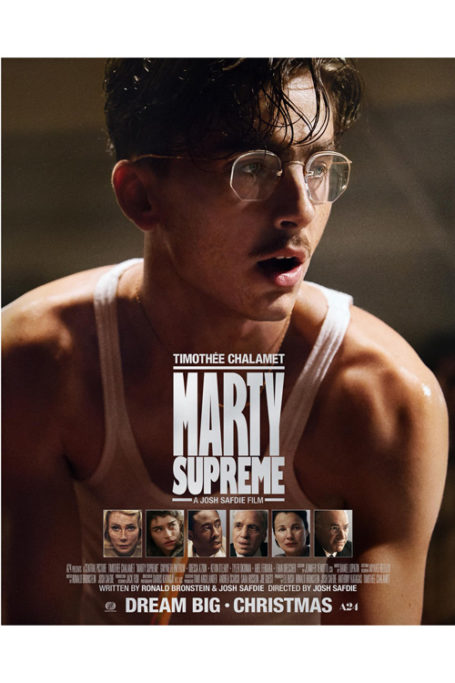 Marty Supreme film poster