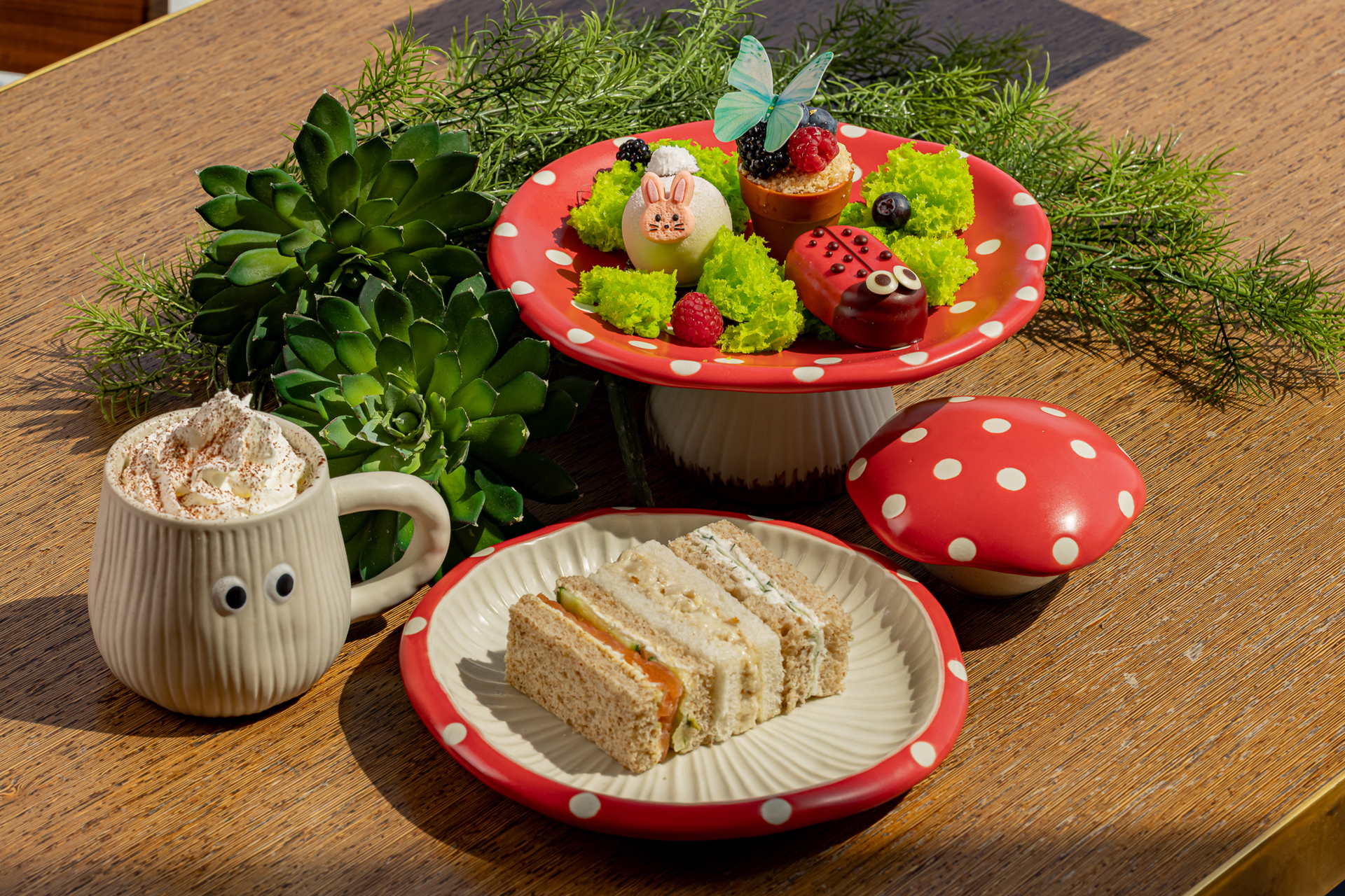 Children's afternoon tea at Oblix at the Shard