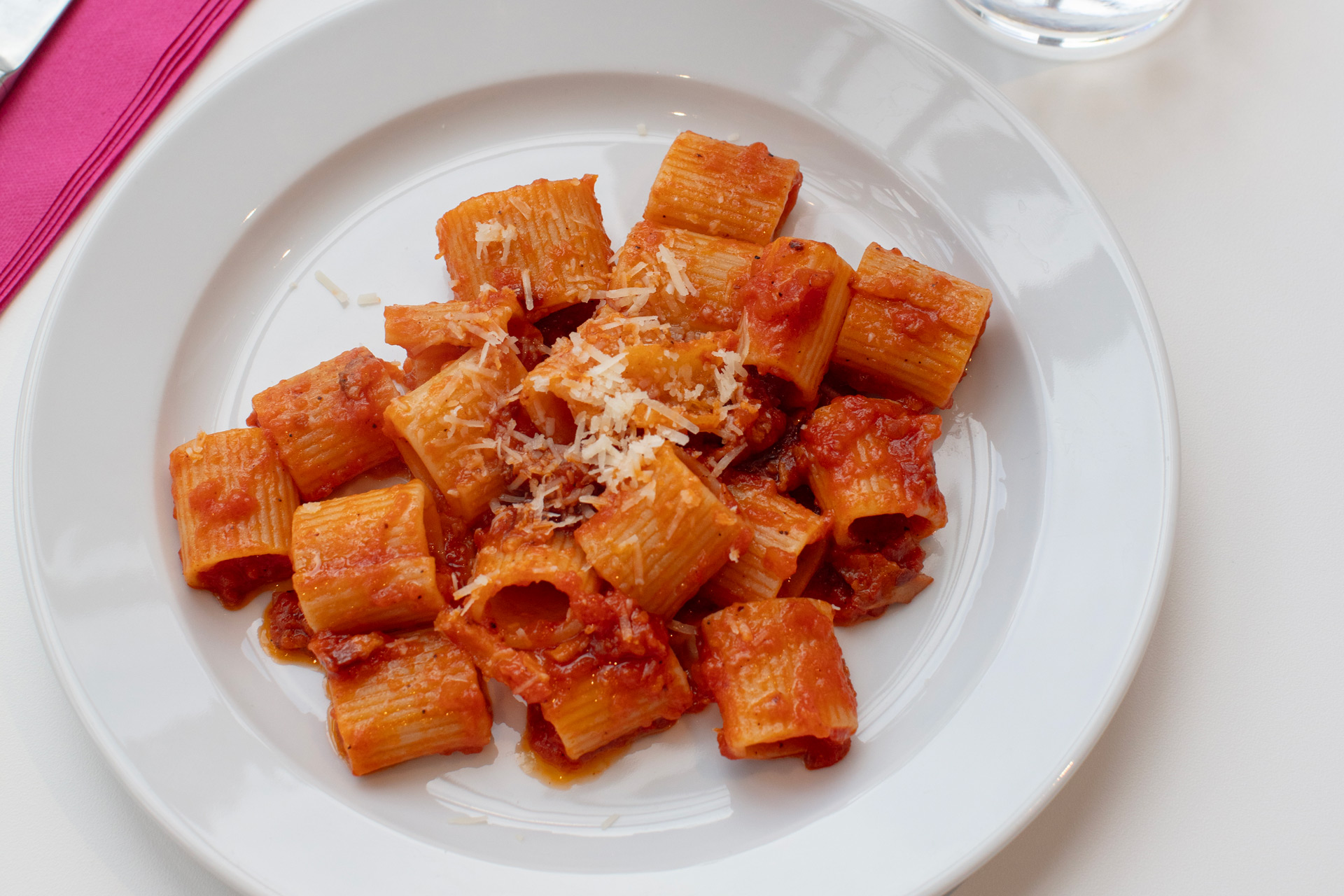 Rigatoni pasta